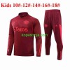 Manchester United Barn Tränings Sweatshirtställ Röd 2023/24